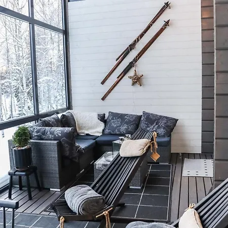 Hébergement de vacances Aurinko-saaga 2 Paritalo Lasiterassihuon By Interhome *